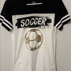 Justice Girls Soccer Shirt and Matching Sweatpants